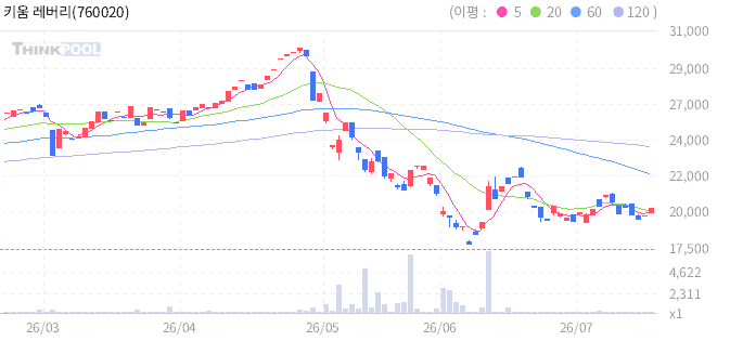키움 레버리지 리츠부동산인프라 ETN 일봉 차트